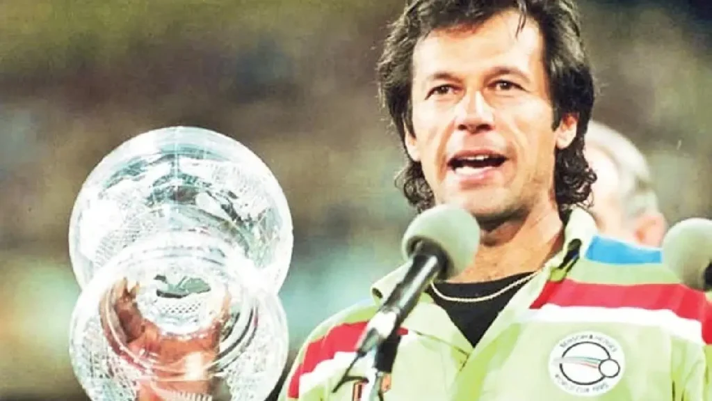 imran khan 1992 world cup pics